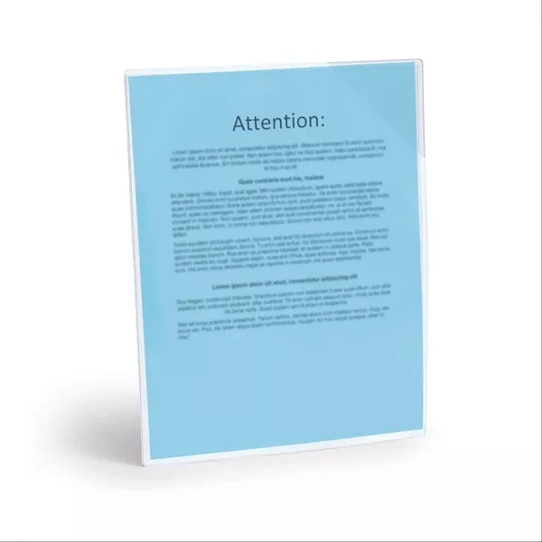 Magnetic Document Pocket Display Corner Close Document Pockets • 9.75"W x 13" ,5 / pk