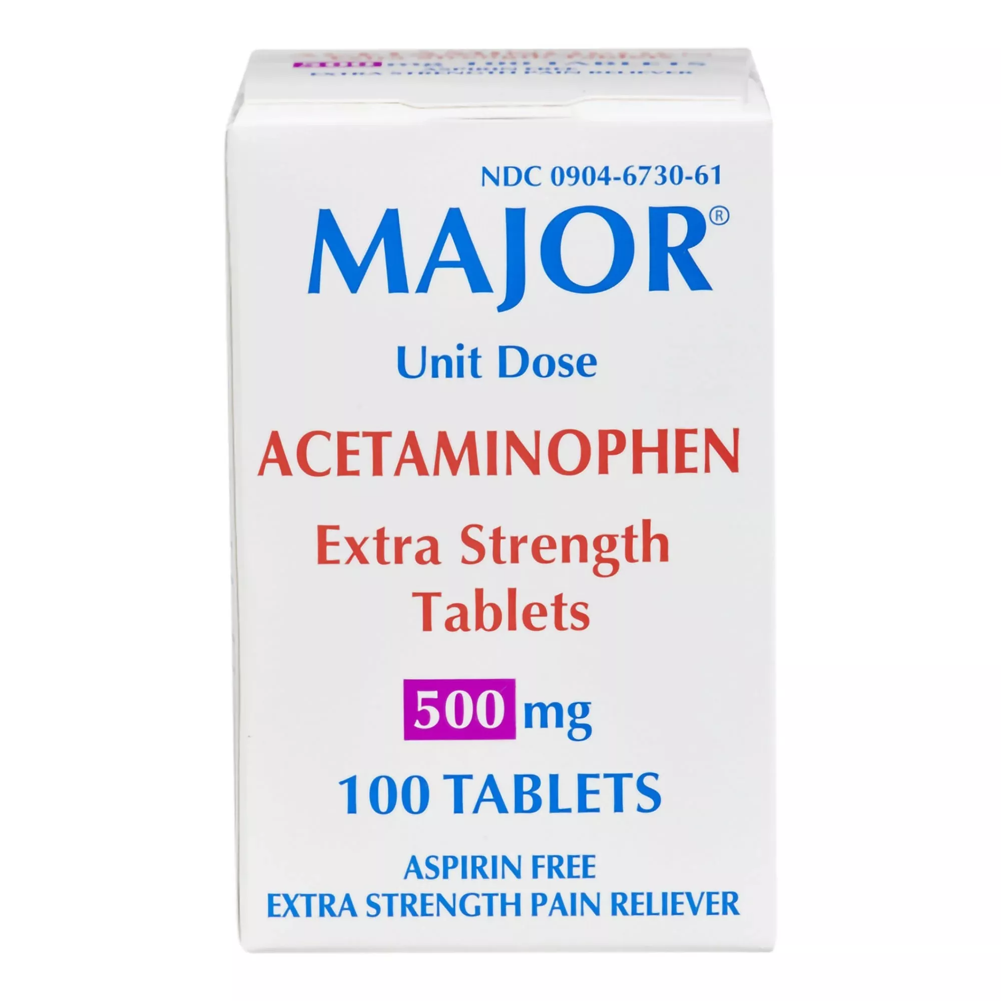Major Acetaminophen Pain Relief