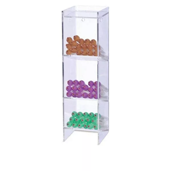 MarketLab 3-Compartment Vertical Tube Organizer MarketLab 3-Compartment Vertical Tube Organizer • 4.5"W x 5.25"D x 16"H ,1 Each