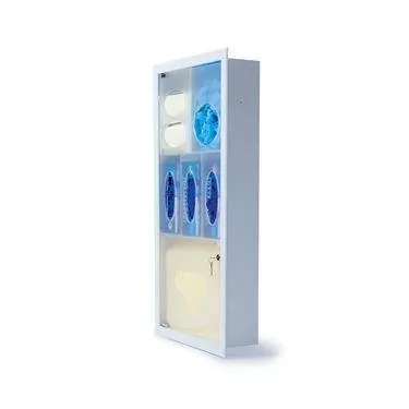 MarketLab Built-in Isolation Stations MarketLab Framed Recessed Isolation Station • 16.6"W x 5.25"D x 34"H ,1 Each