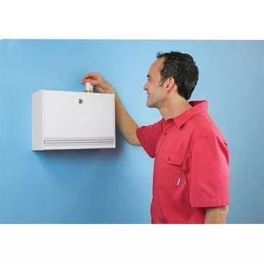MarketLab HIPAA Compliant Specimen Drop Box White ABS ,1 Each