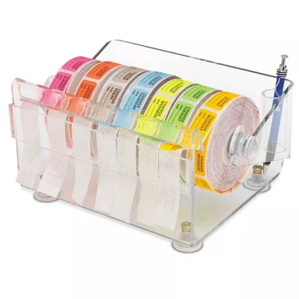 MarketLab Pre-Cut Label Dispensers Wall-Mounted Dispenser ,1 Each