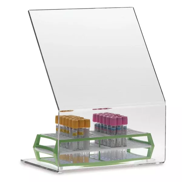 MarketLab Small Biohazard Shield Small • 11.5"W x 7.5"D x 15"H ,1 Each