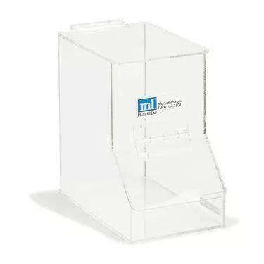 MarketLab Small Dispensing Bin Small • 5.25"W x 9"D x 8.5"H ,1 Each