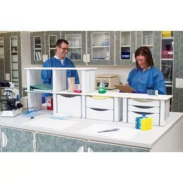 MarketLab StackLab Workstation Risers Single ,1 Each