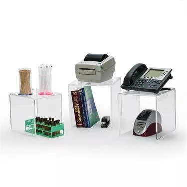 MarketLab Workstation Risers 10"W x 10"D x 10"H ,1 Each