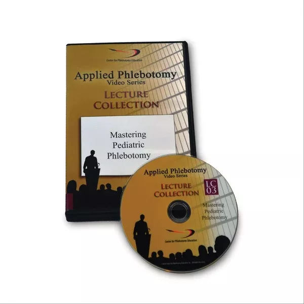 Mastering Pediatric Phlebotomy DVD 3: Mastering Pediatric Phlebotomy ,1 Each