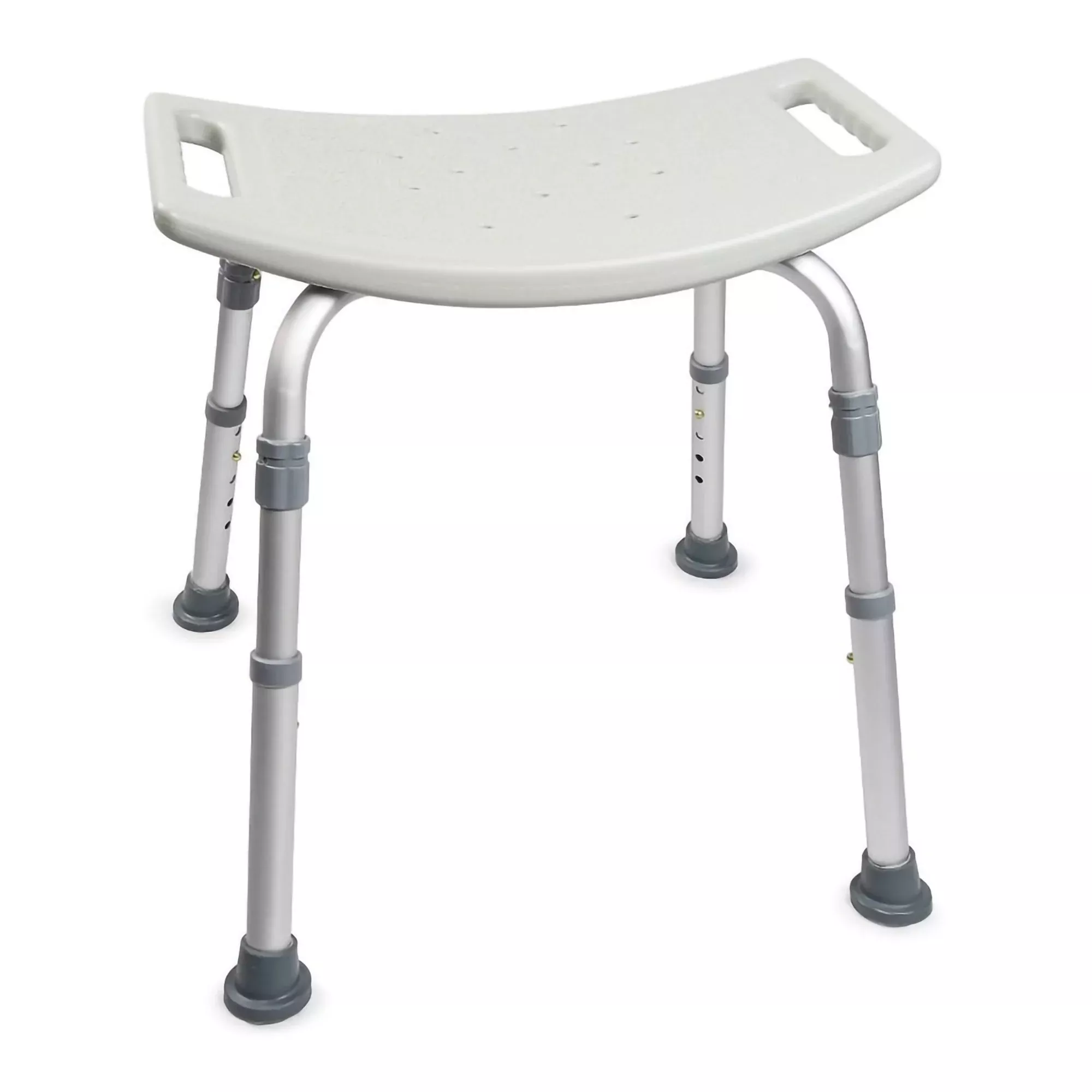 McKesson Aluminum Transfer Bench, Armless Bath Bench, 300-lb. Capacity