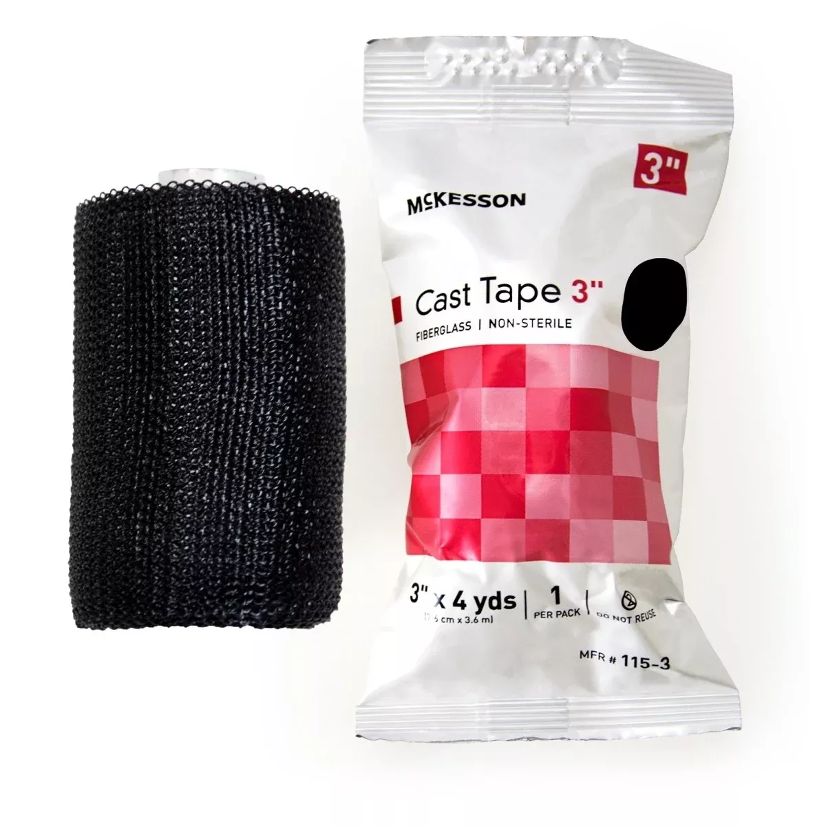 McKesson Black Cast Tape