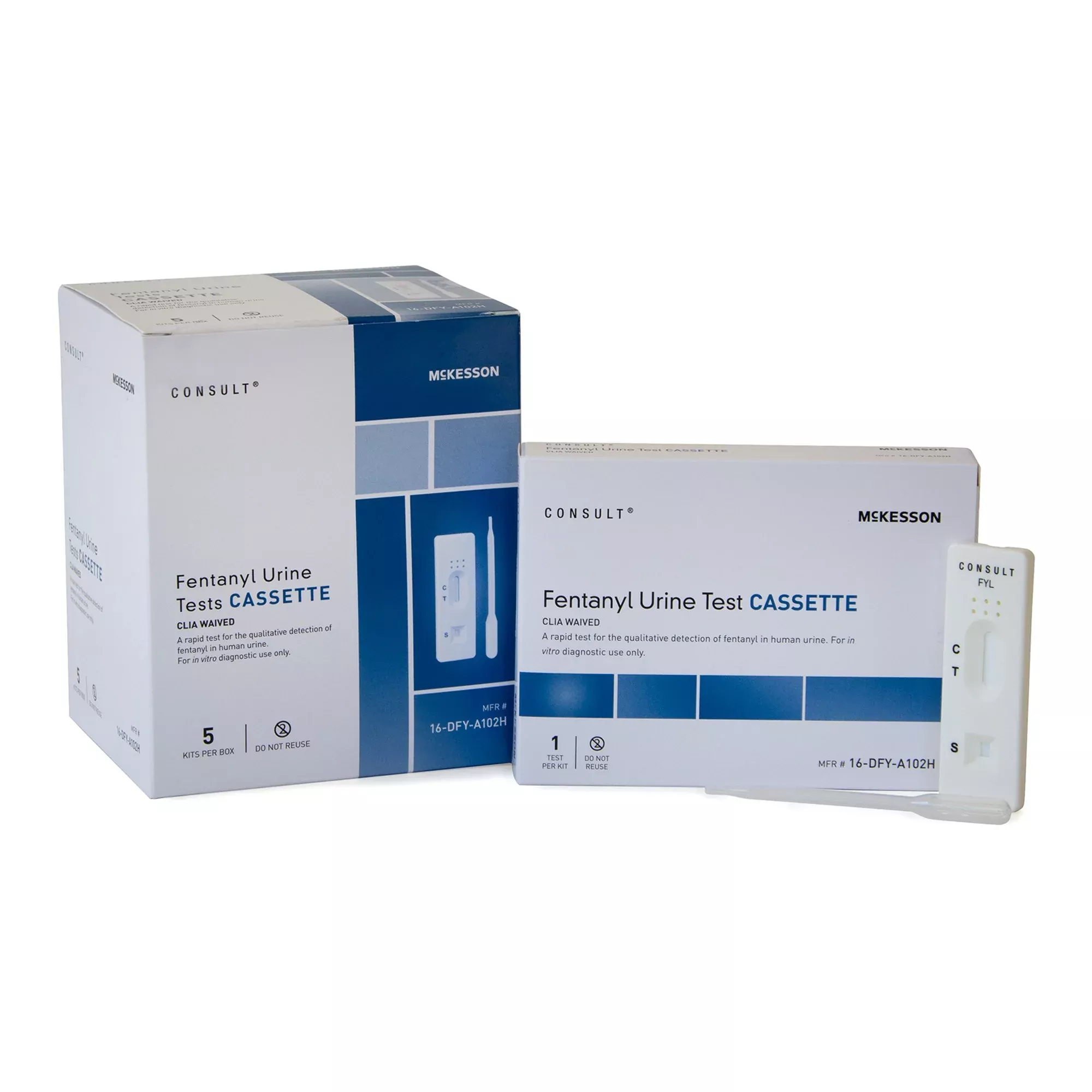 McKesson Consult Over-the-Counter Test Kit for At-Home Use, Fentanyl