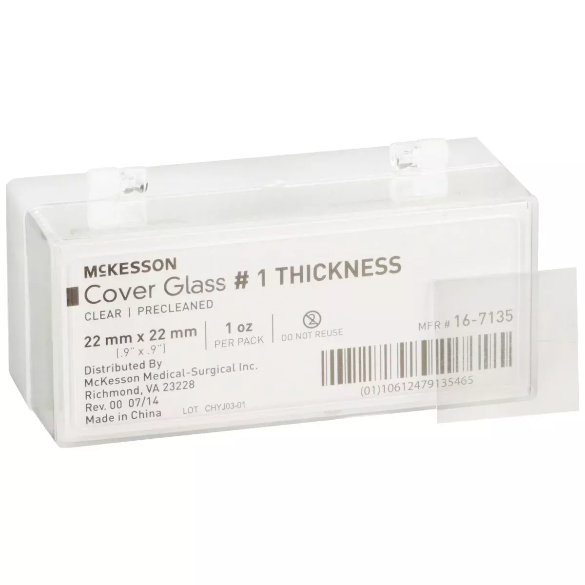 McKesson Cover Glass