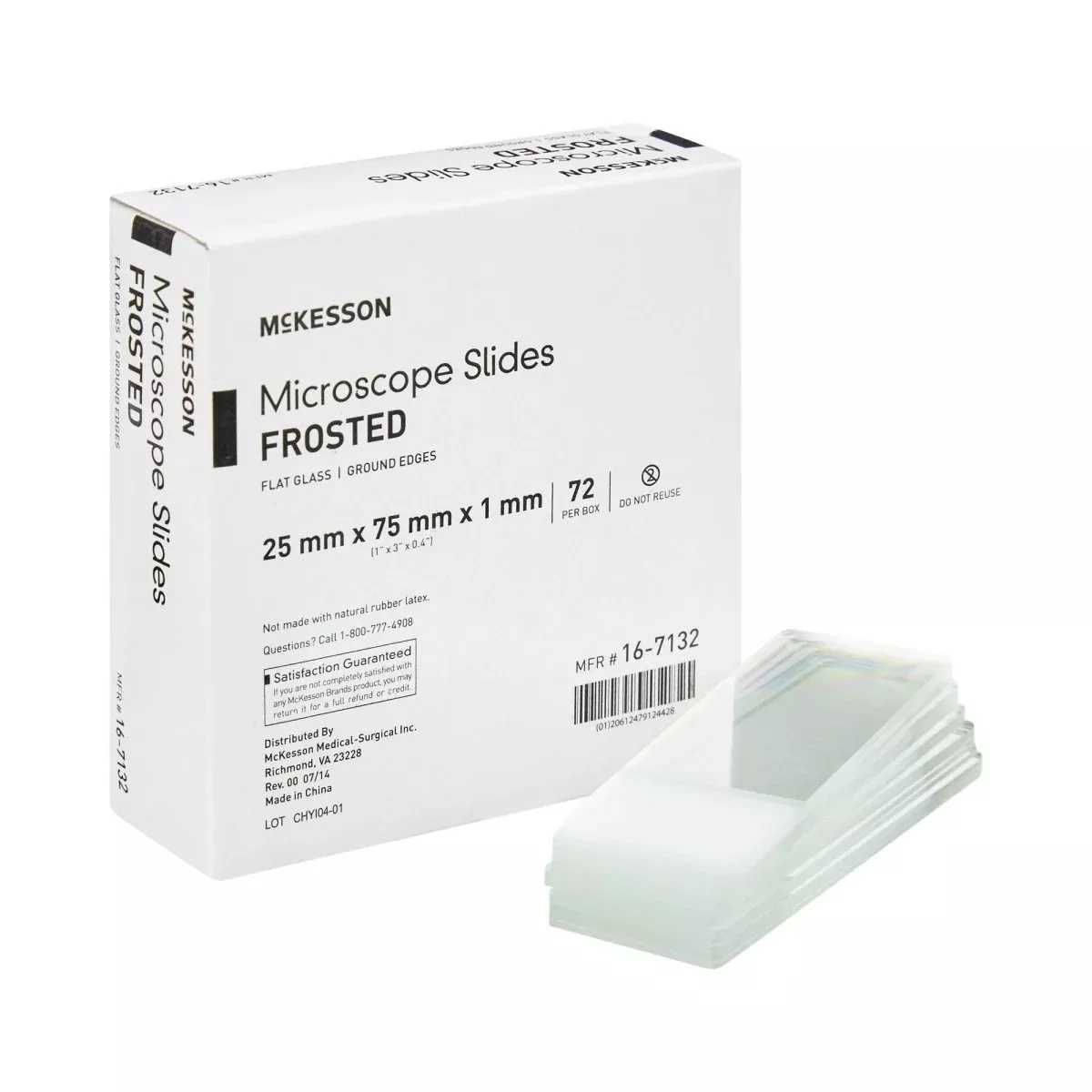 Mckesson Frosted Microscope Slide