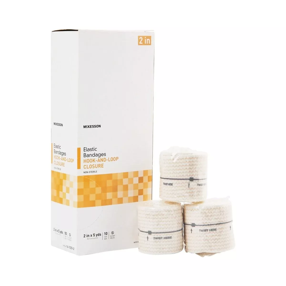 Mckesson Hook And Loop Closure Elastic Bandage