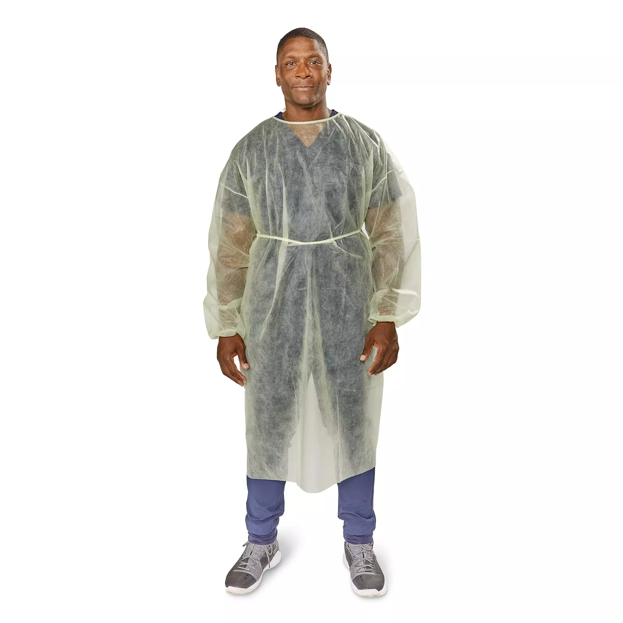 McKesson Nonrated Isolation Gowns, Yellow, Extra Large