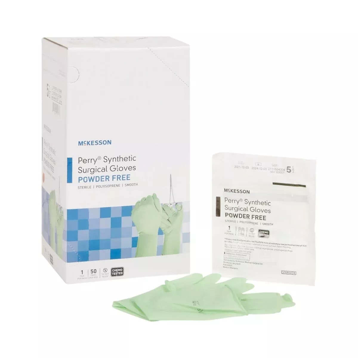 Mckesson Perry Performance Plus Polyisoprene Surgical Gloves