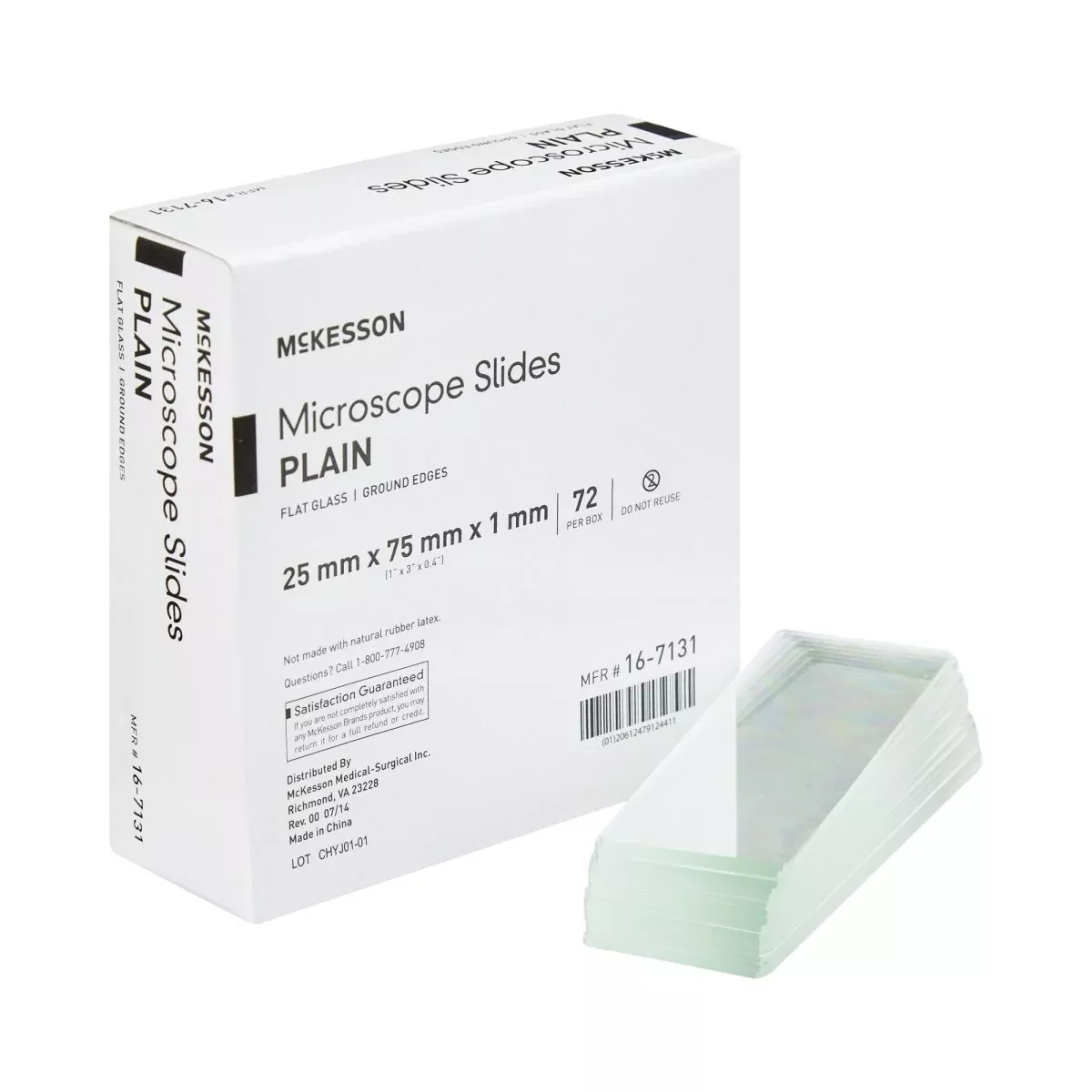Mckesson Plain Microscope Slide