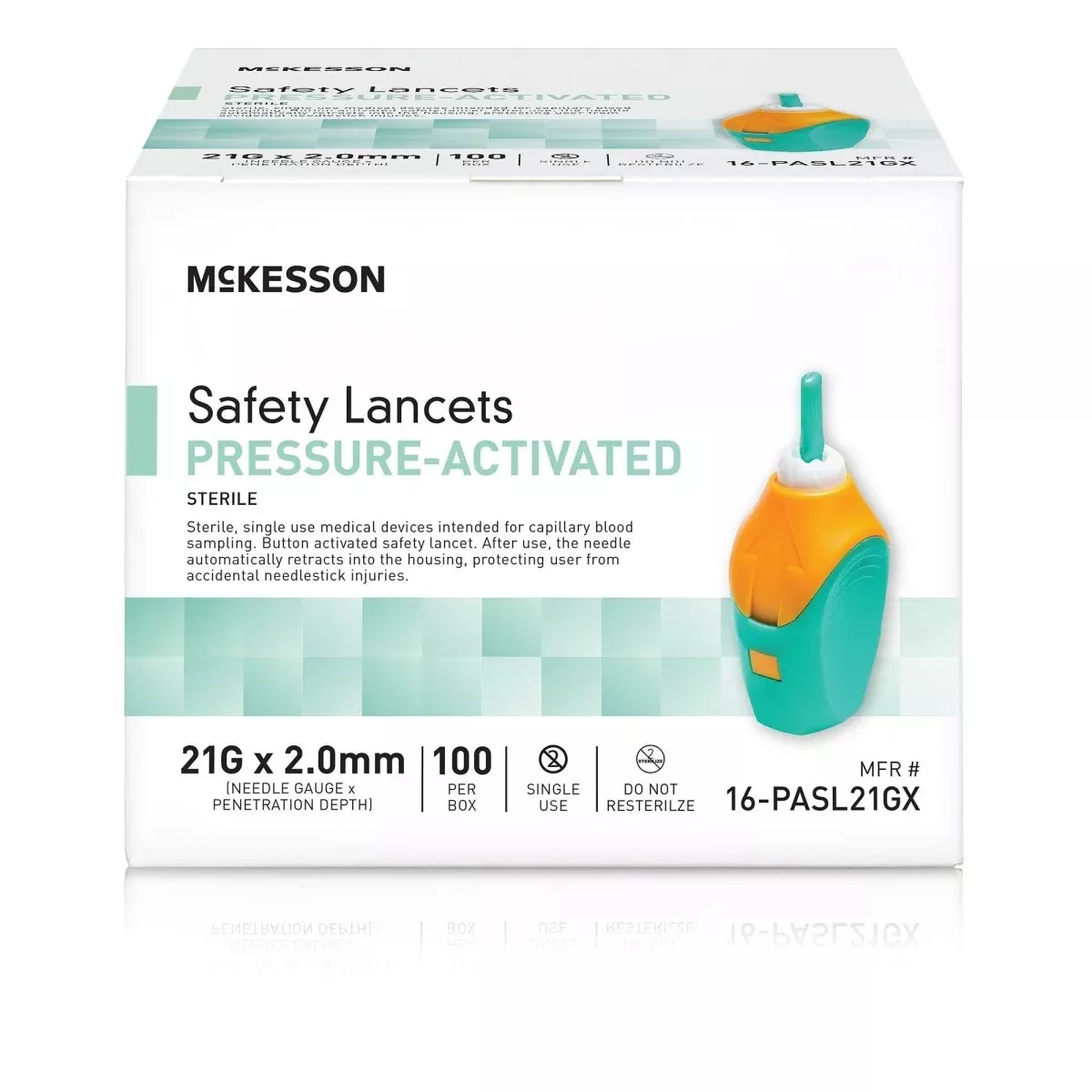 McKesson Pressure Activated Safety Lancets