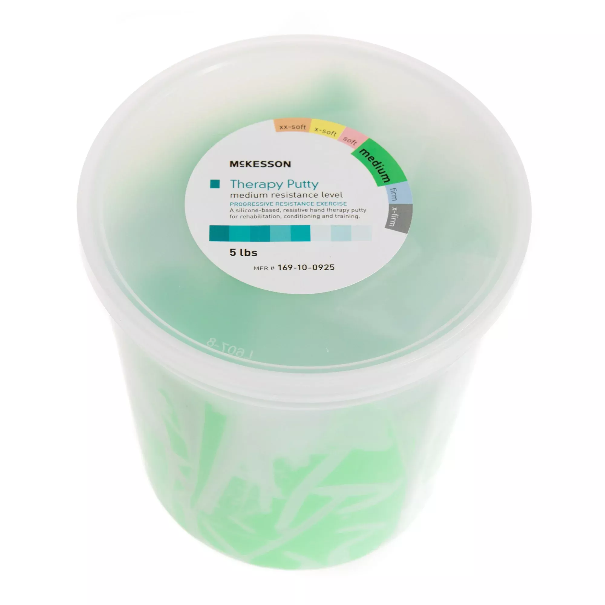 McKesson Therapy Putty, Green, Medium, 5 lbs.