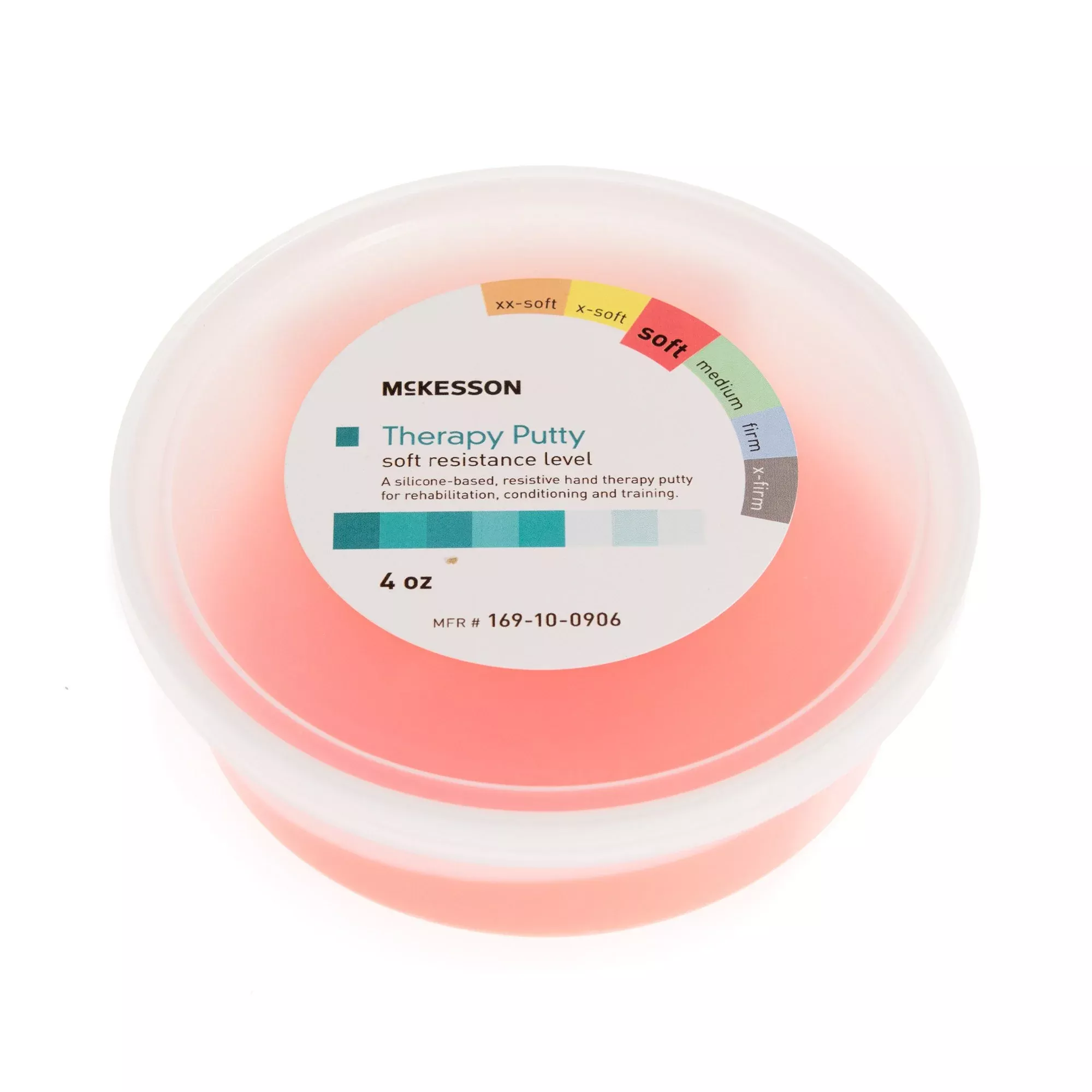 McKesson Therapy Putty, Red, Soft, 4 oz.