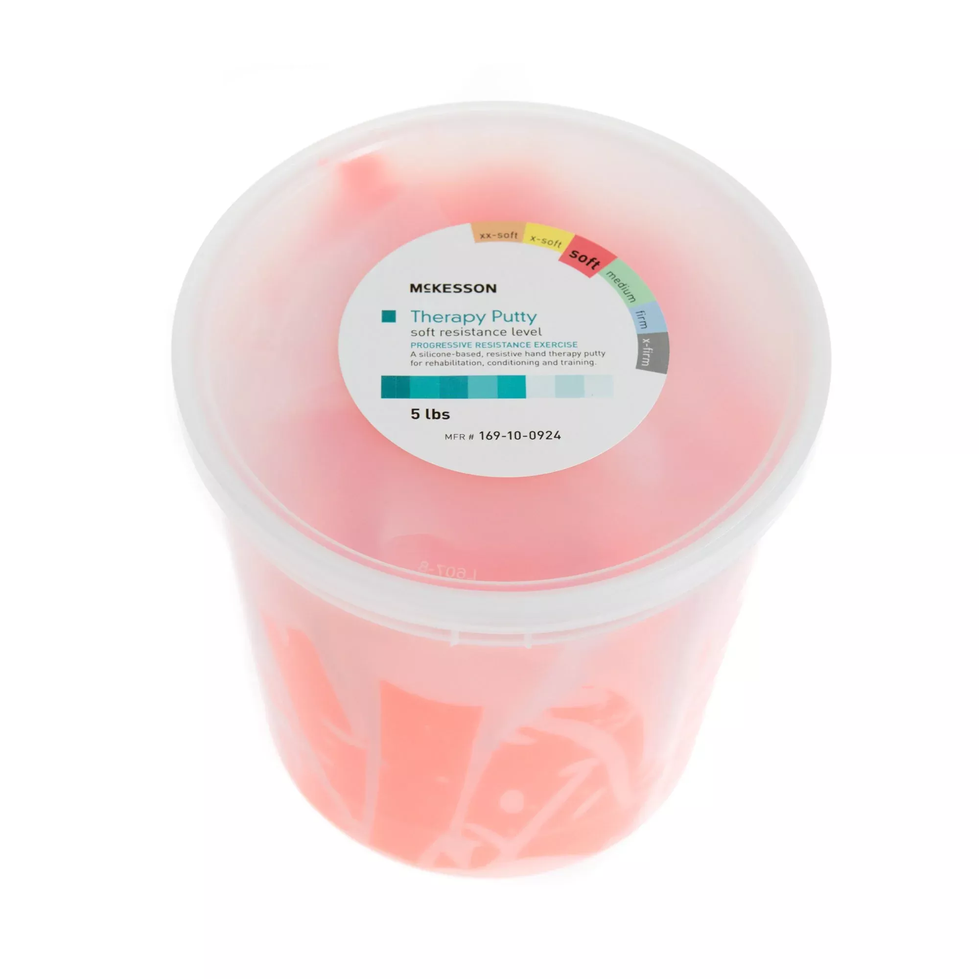 McKesson Therapy Putty, Red, Soft, 5 lbs.