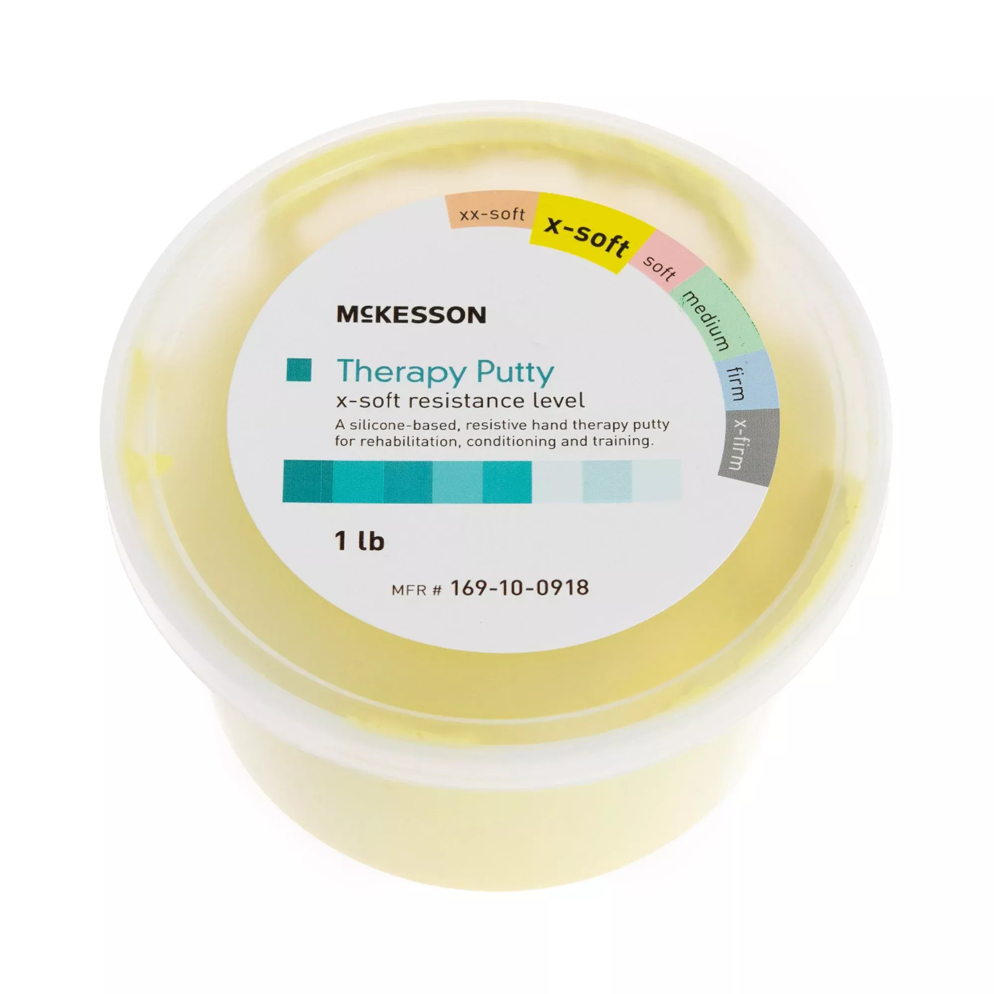 McKesson Therapy Putty, Yellow, Extra Soft, 1 lb.