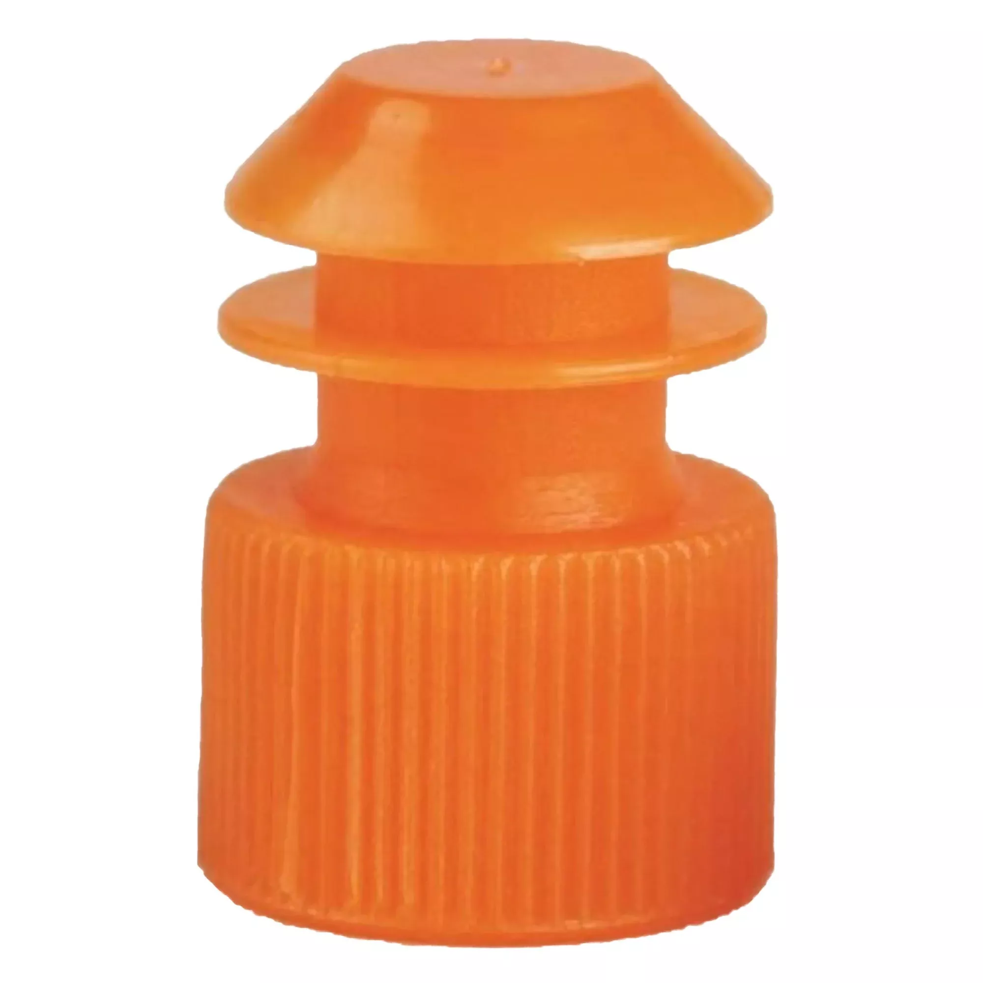 McKesson Tube Closure Flanged Plug Cap Orange Polyethylene 1000 per Bag
