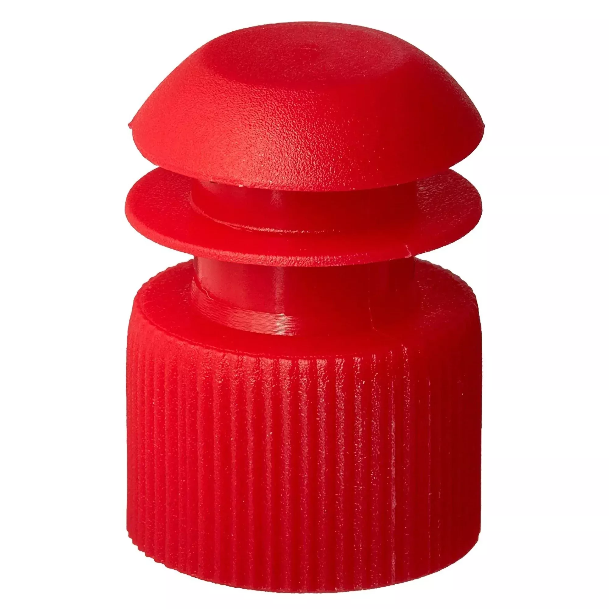 McKesson Tube Closure Flanged Plug Cap Red Polyethylene 1000 per Bag