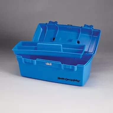Med/Surg Box with Security Seal Eyelet, 13x6x5.5