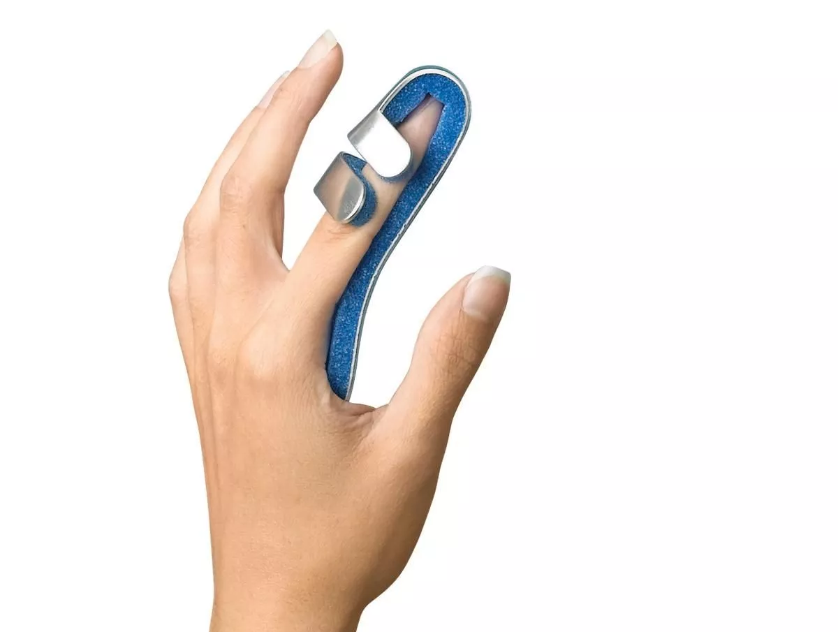 Medline Baseball Finger Splints, Size S or M