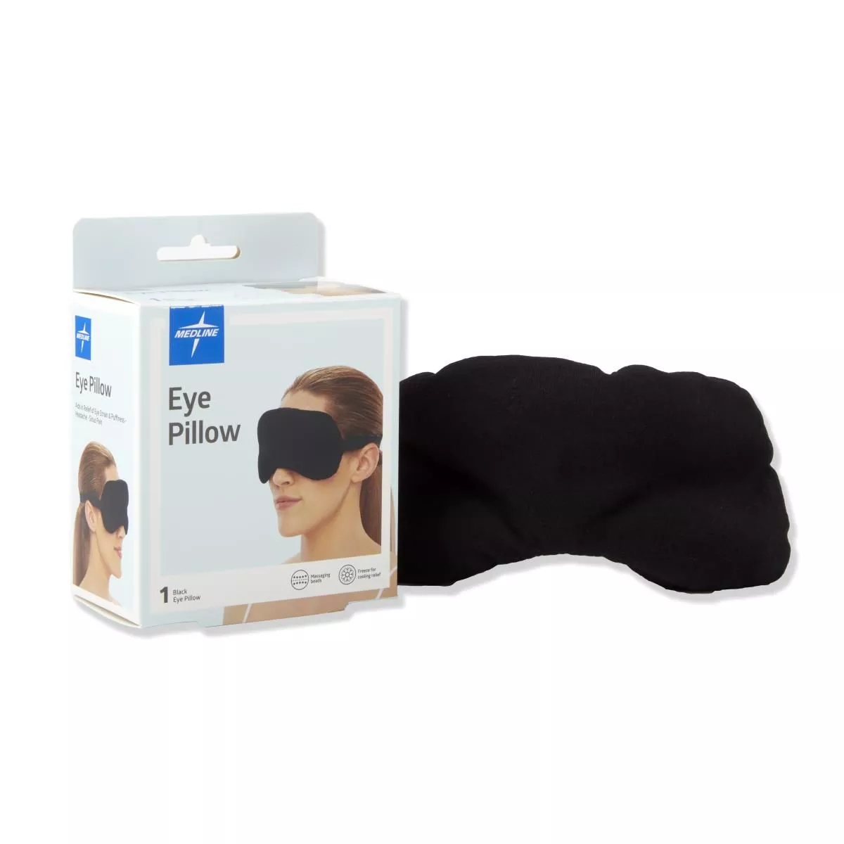 Medline Eye Pillow, Black - ORT30131