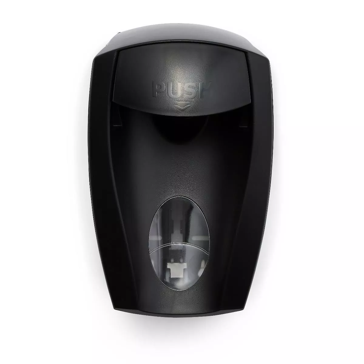 Medline Foaming Manual Push Dispenser, Black - MSC9941BLK