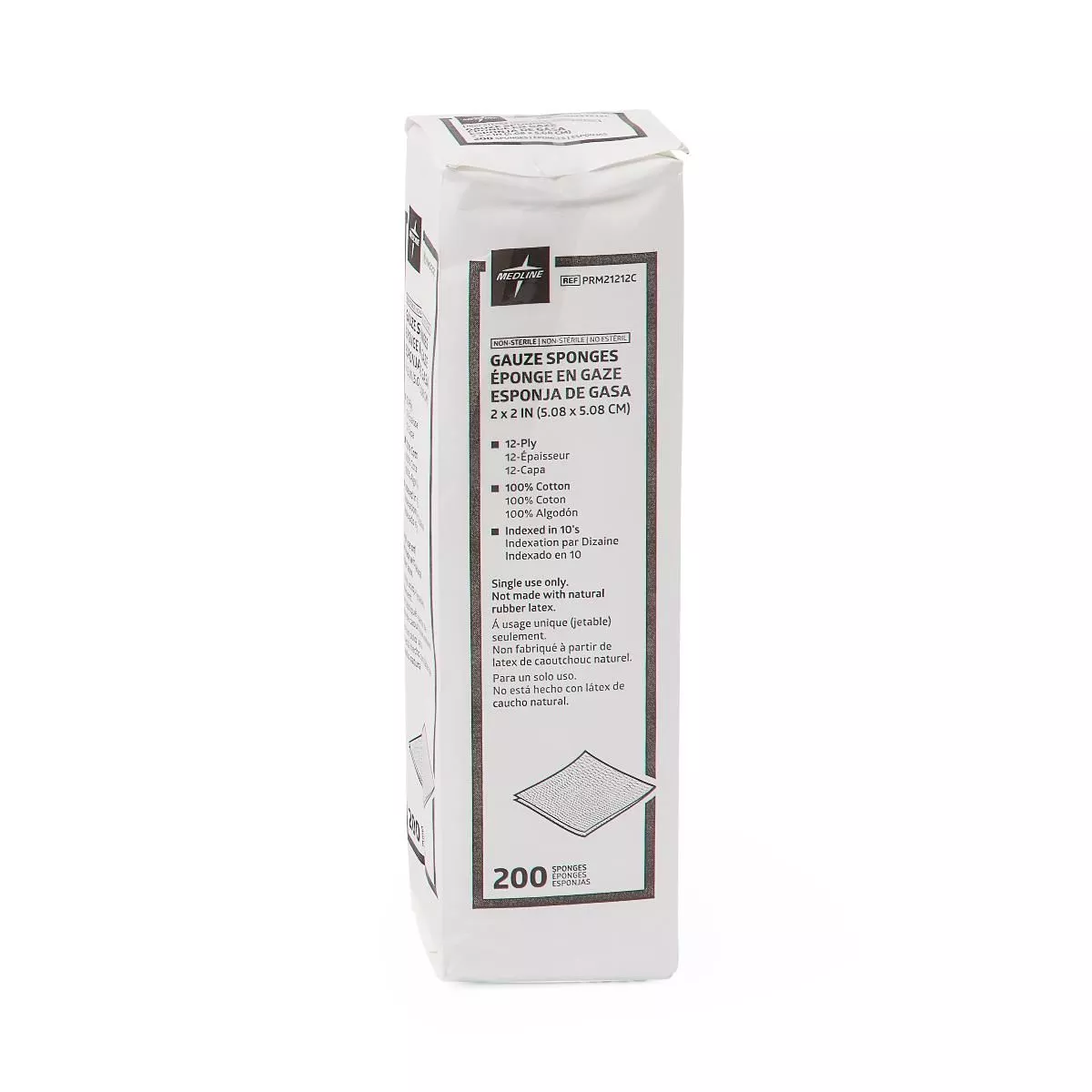 Medline Non-Woven Gauze Sponges, Non-Sterile - Several Sizes
