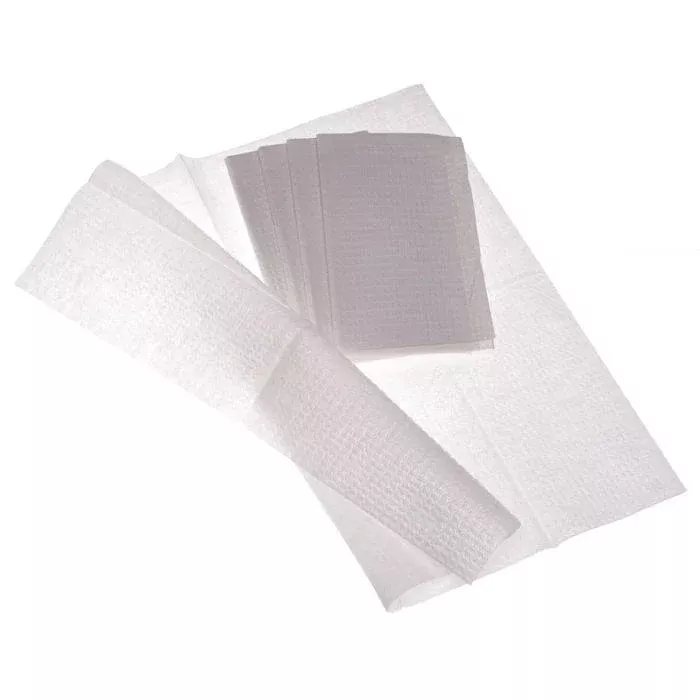 Medline Professional Towel, 2 Ply, 13" x 18" (33 cm x 46 cm), Blue, 500/CS, NON24356B