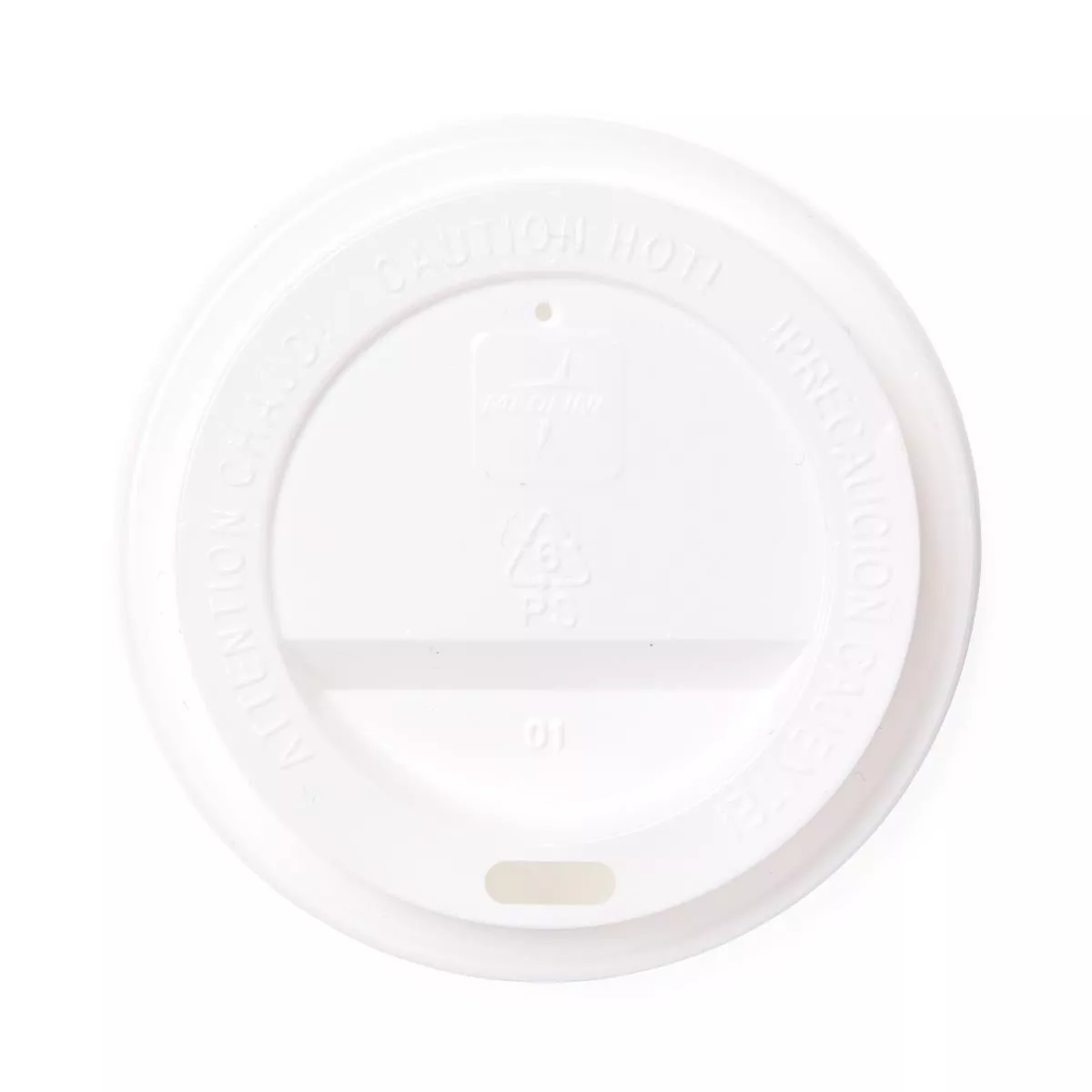Medline Sip-Thru Hot Cup Lids, 8 oz. or 10-20 oz.