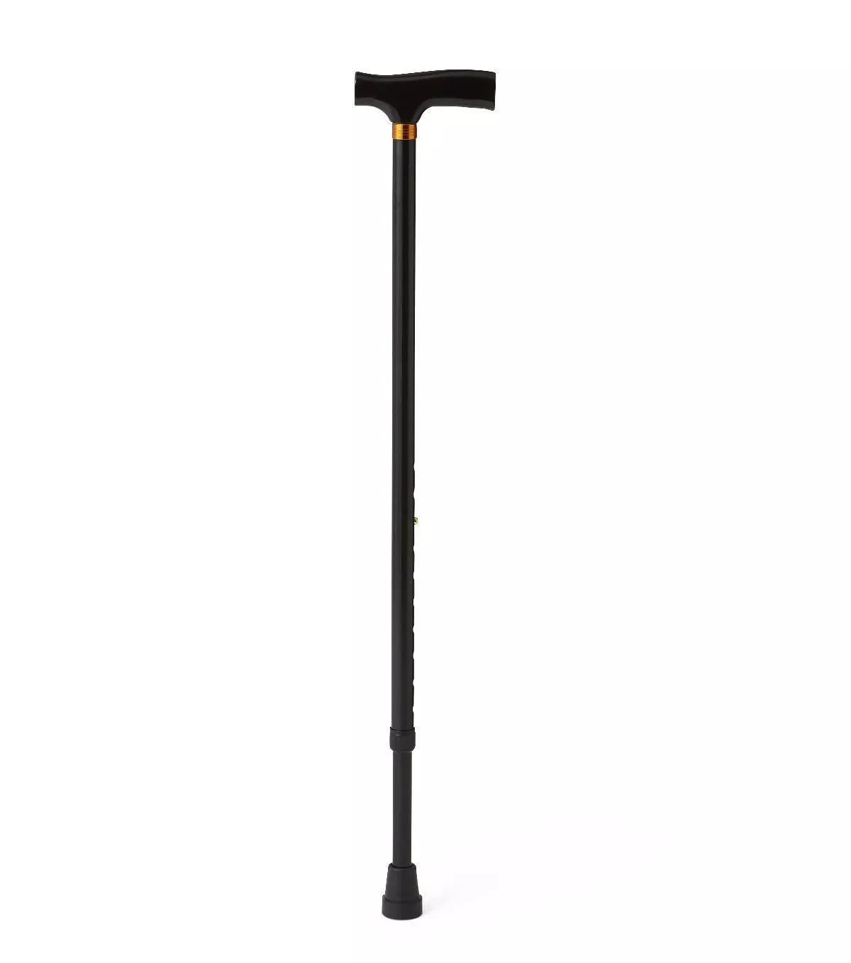 Medline T-Handle Fashion Cane, Black - MDS86435B