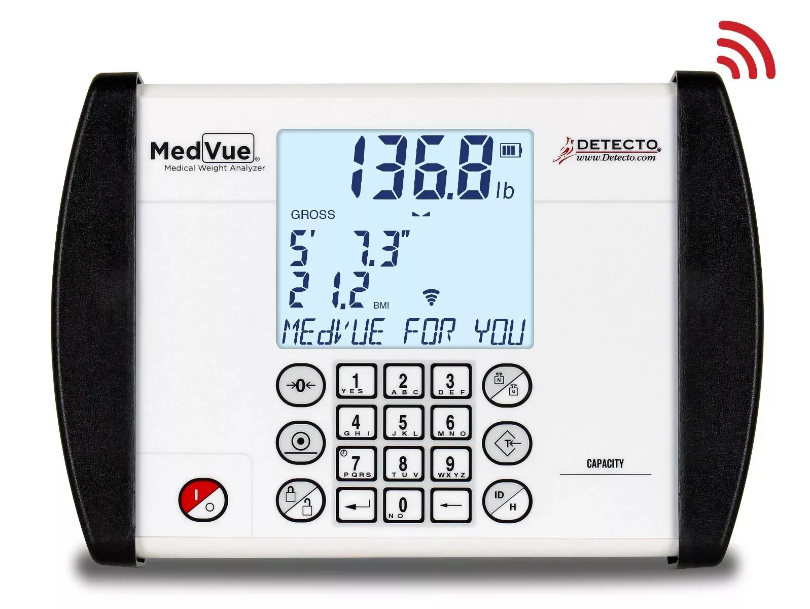 MedVue Analyzer Medical Weight Analysis - Detecto MV1