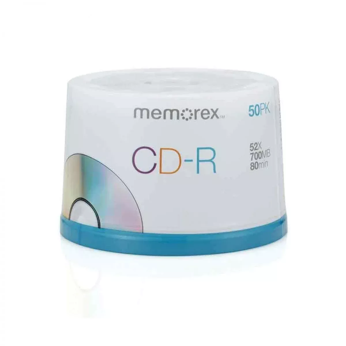 MemorexCd-R 80Min, 52X General Use Silver 700Mb 50 Per Pack