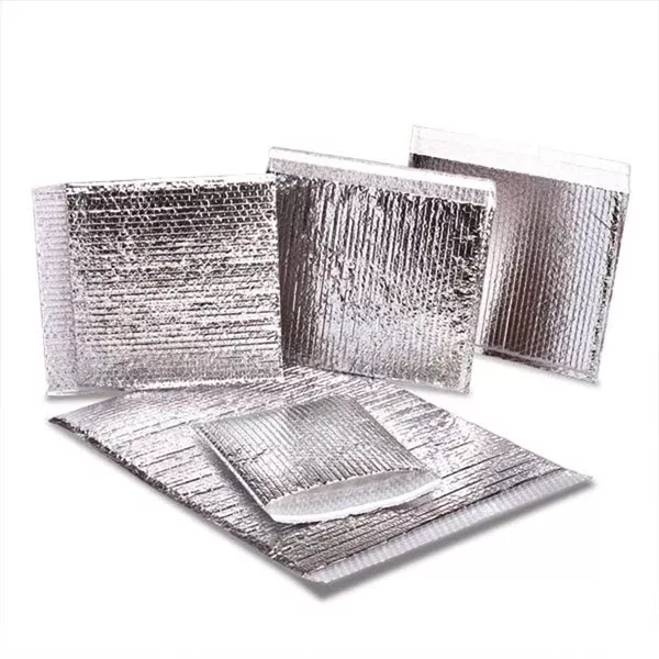 Metallized Bubble Pouches 8"W x 11"H ,350 / pk