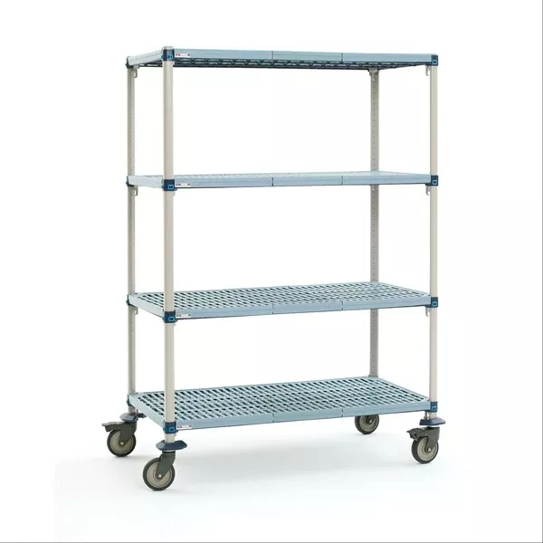 MetroMax Q Antibac Storage Carts 18"W x 36"D ,1 Each
