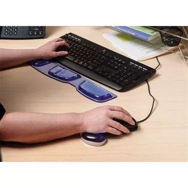 Microban Wrist Rest and Mouse Palm Support Microban Gliding Mouse Palm Support ,1 Each