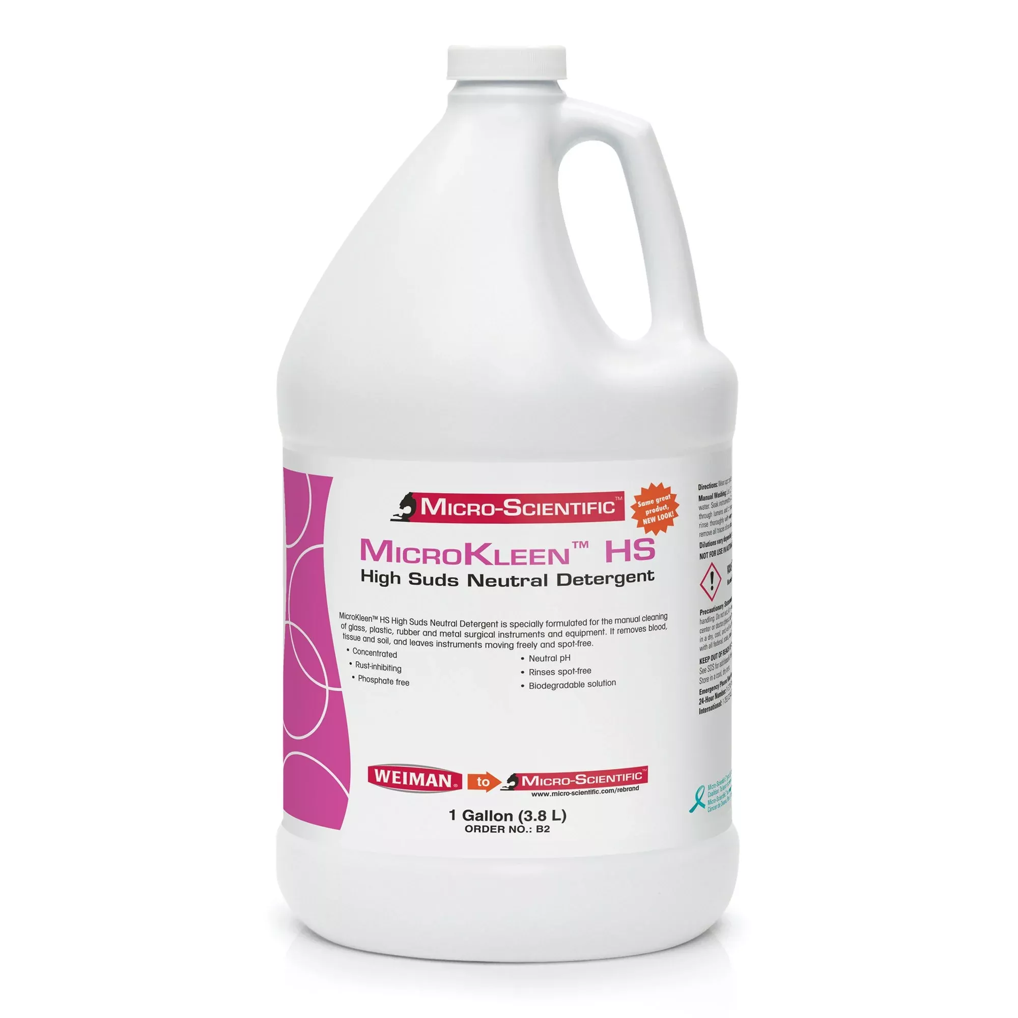 Microkleen Hs Neutral Instrument Detergent