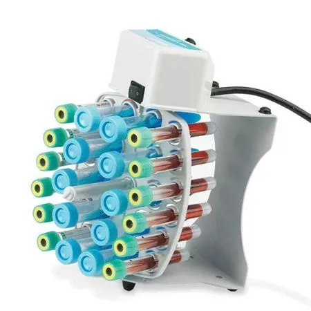 Mini LabRoller Rotator and Rotisserie Mini LabRoller Rotator & Rotisserie for 1.5mL and 2mL Tubes, Set of 2 Pegs • 8.4"W x 4"D x 5"H ,1 Each