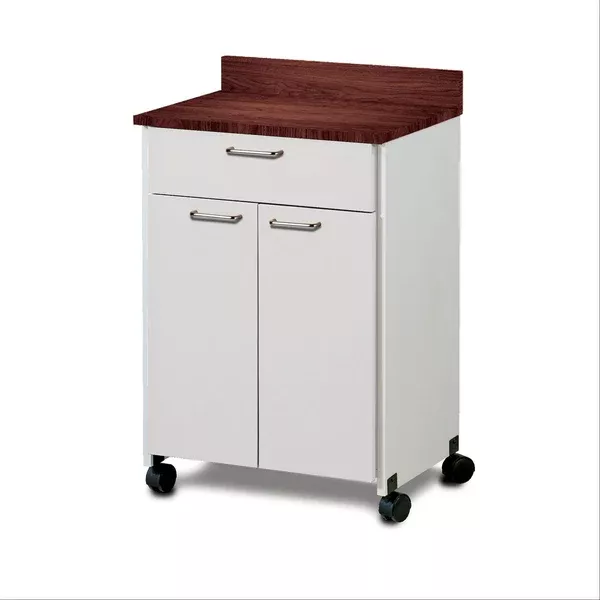 Mobile Cabinet with Two Doors & One Drawer 2 Doors + 1 Drawer ,1 Each