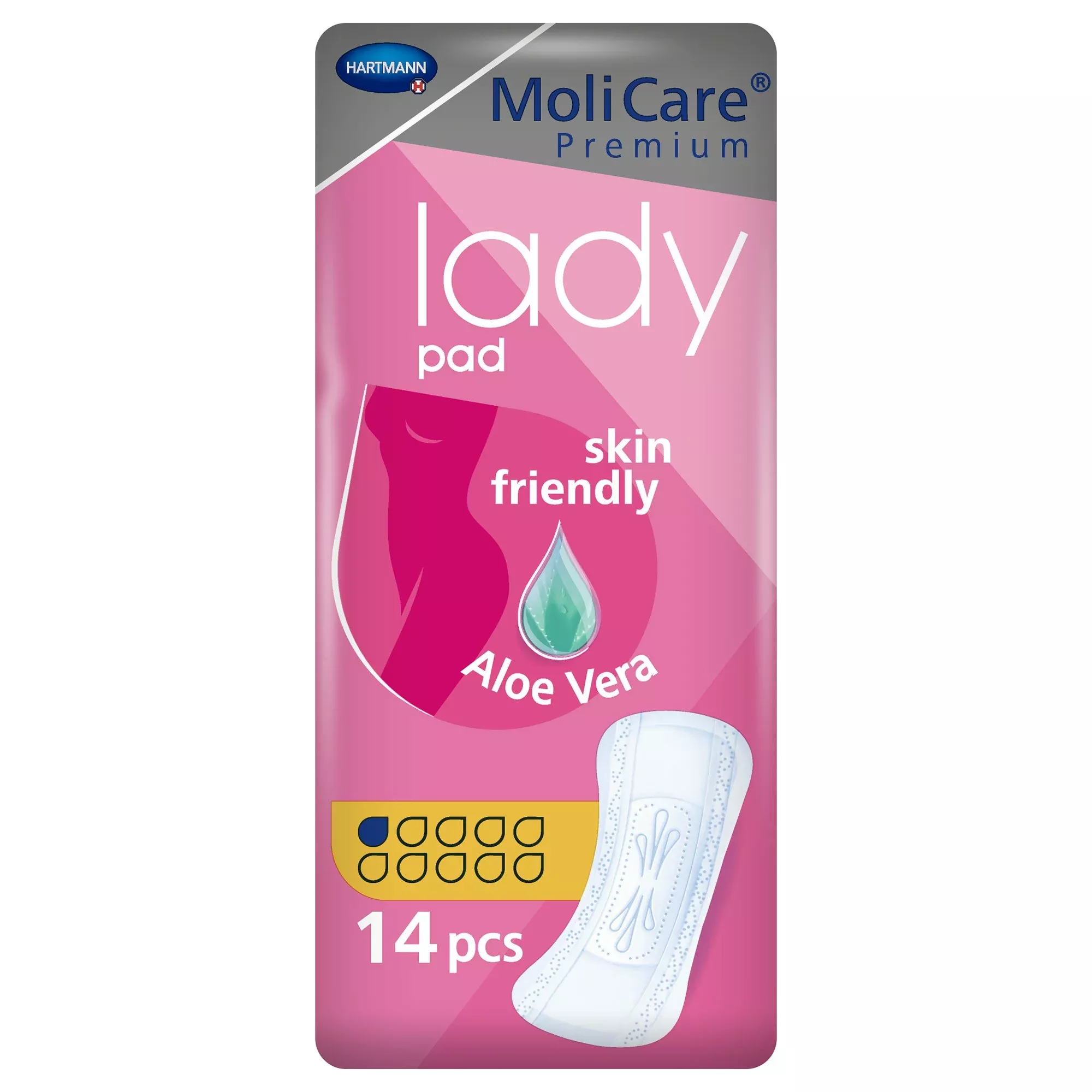 MoliCare Premium Lady 1 Drop Absorbency Bladder Control Pads