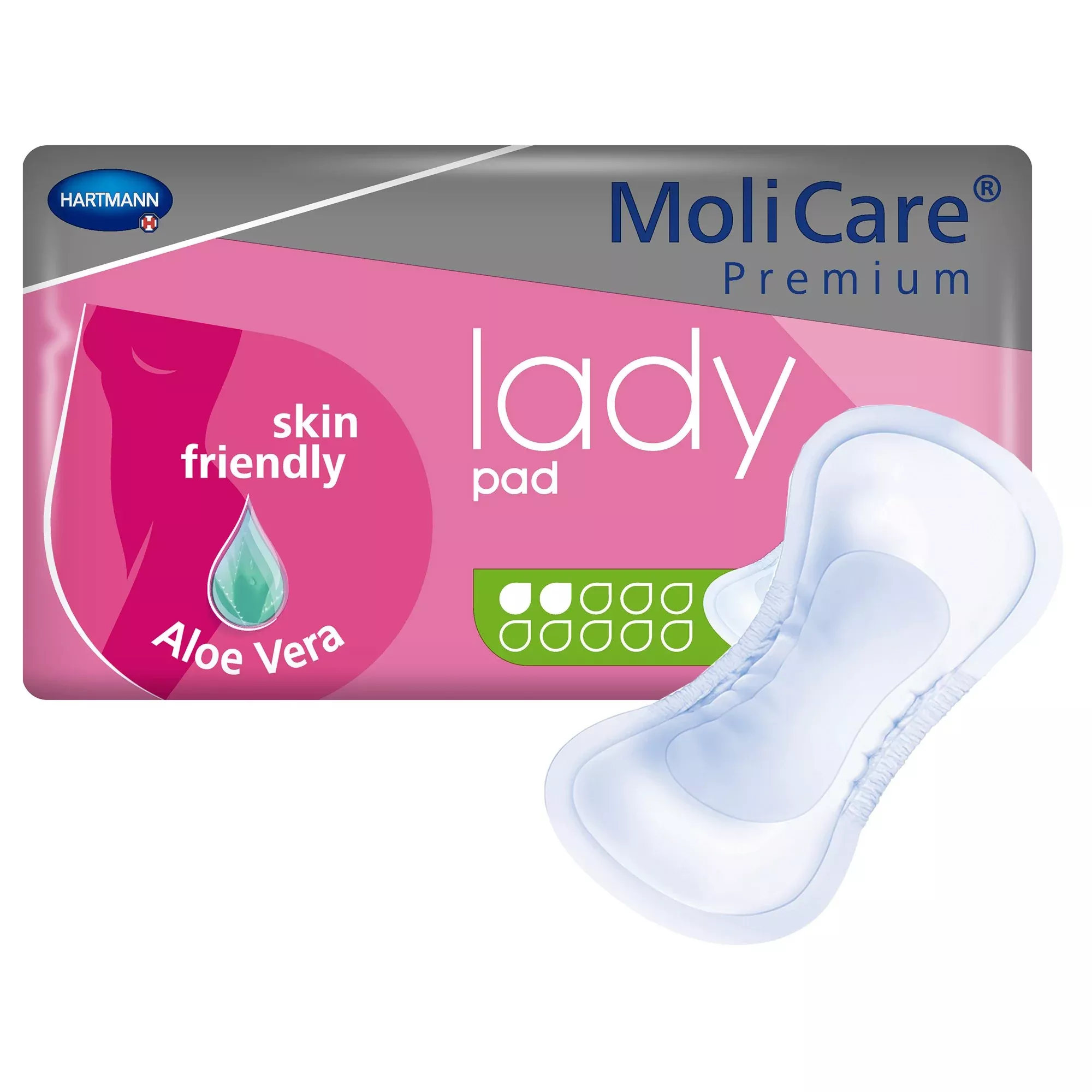 MoliCare Premium Lady 2 Drop Absorbency Bladder Control Pads