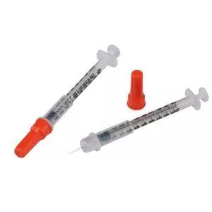 Monoject Insulin Safety Syringe 30G x 5/16", 3/10 mL (100 count)