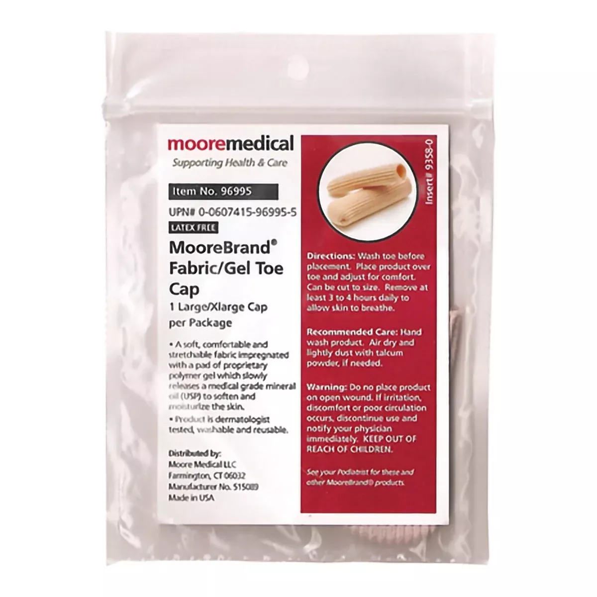 Moorebrand Toe Spacers