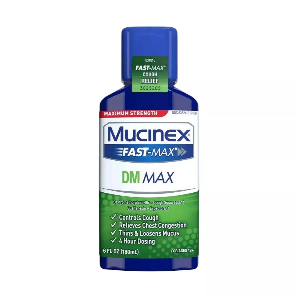 Mucinex Fast-Max Maximum Strength DM MAX Cough Relief