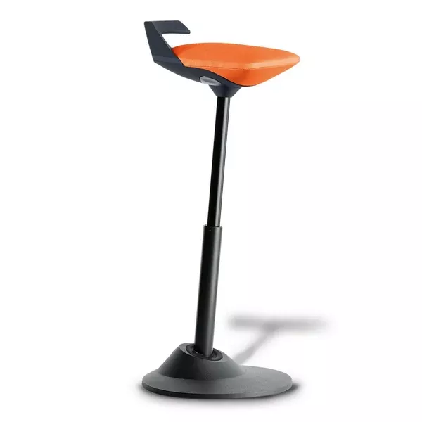 Muvman Medical Ergonomic Perching Stool Medical Fabric ,1 Each