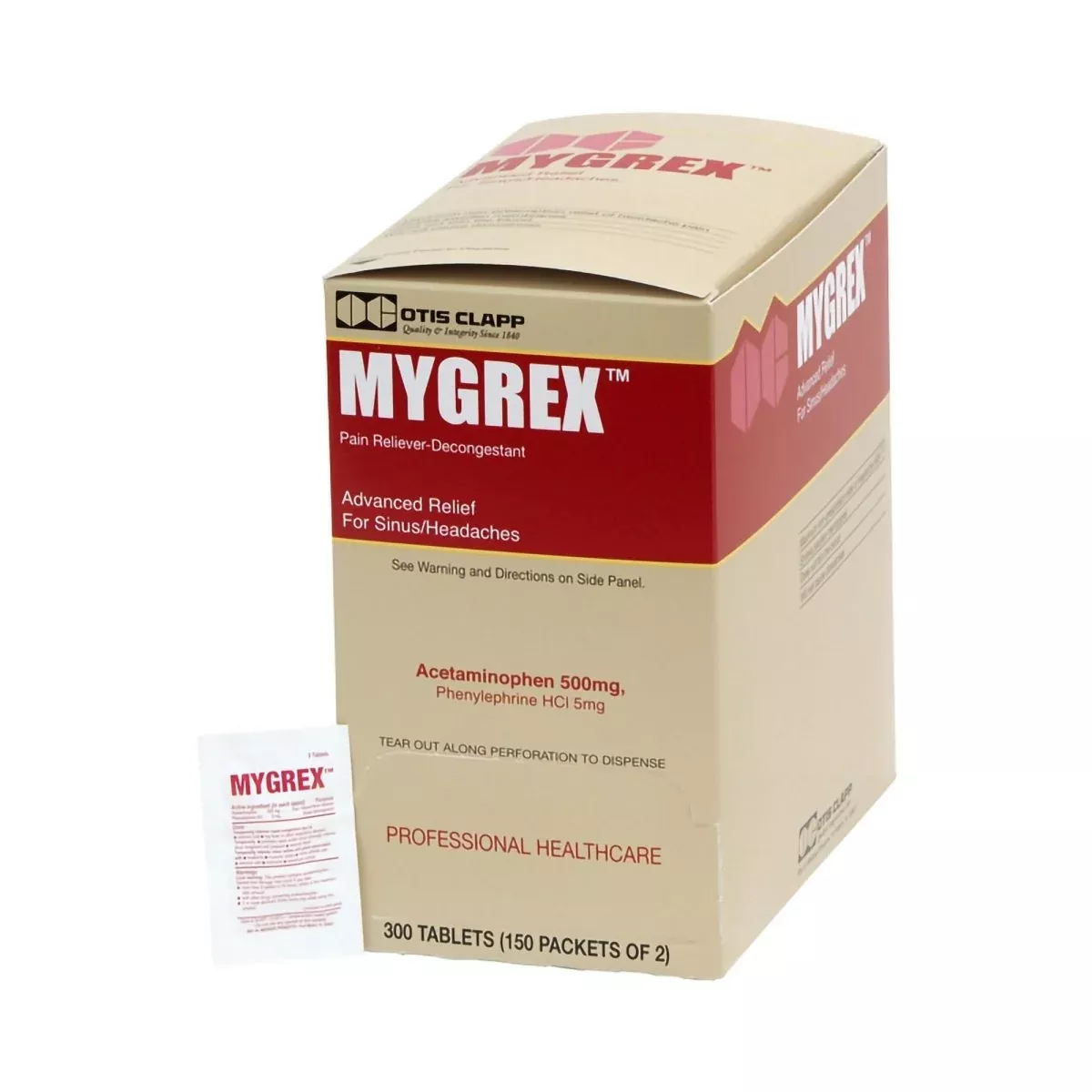 Mygrex Cold And Sinus Relief Tablets